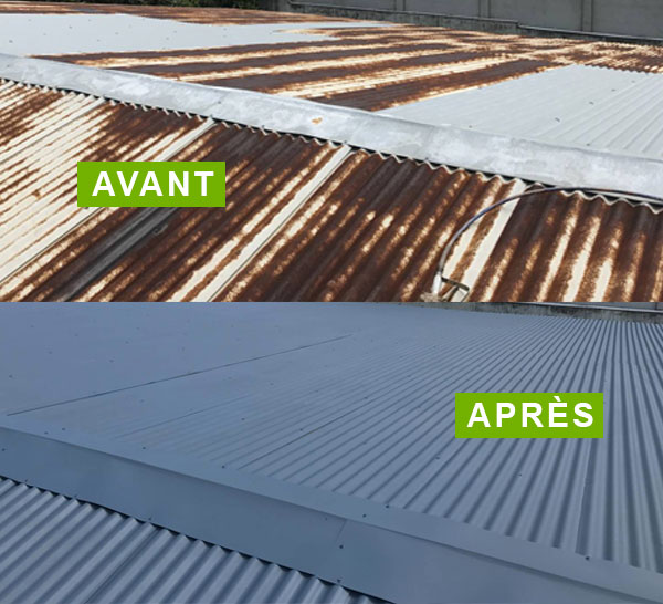 TRAVAUX TOITURE : Étanchéité Toiture Réunion 974 dans l'île de la réunion 974 : étanchéité, nettoyage, réparation chéneaux, peinture toit, traitement rouille, pose de gouttières et de couverture
